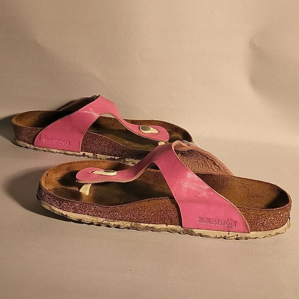 Pink birkenstock sandals - Picture 3 of 8
